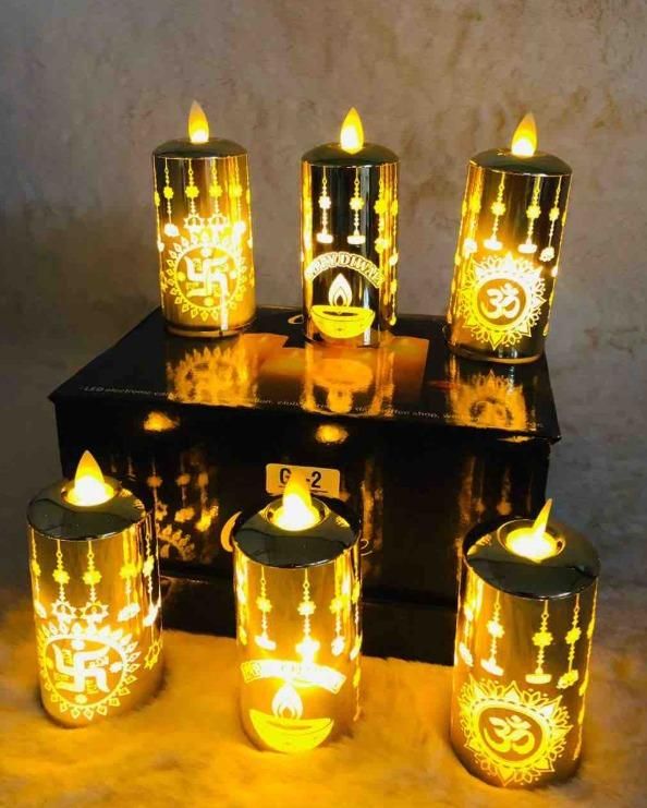 Realistic Moving Flame LED Light